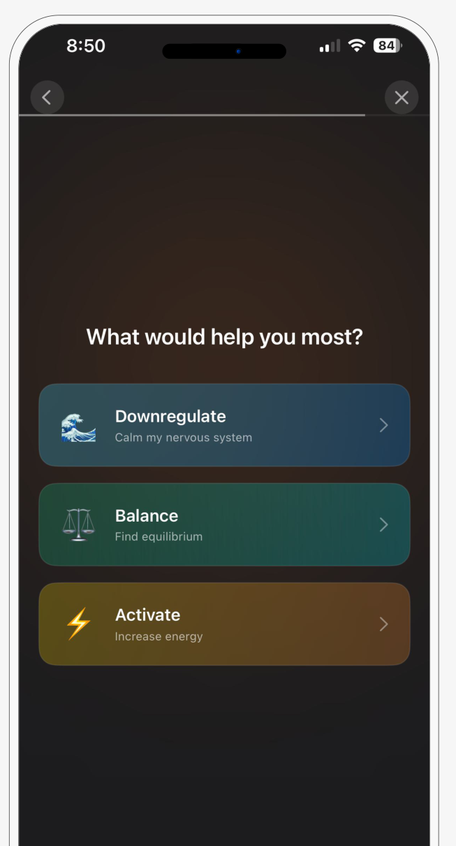 Resilient Minds app — What would help you most